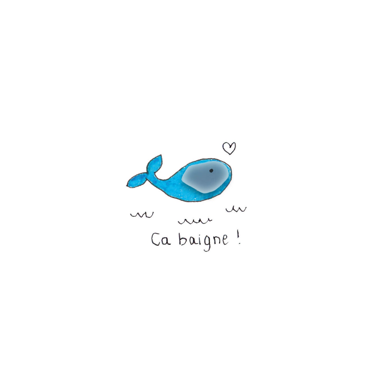 Verre de mer - Ca baigne