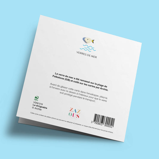 Verre de Mer - Joyeux anniversaire, le dirigeable