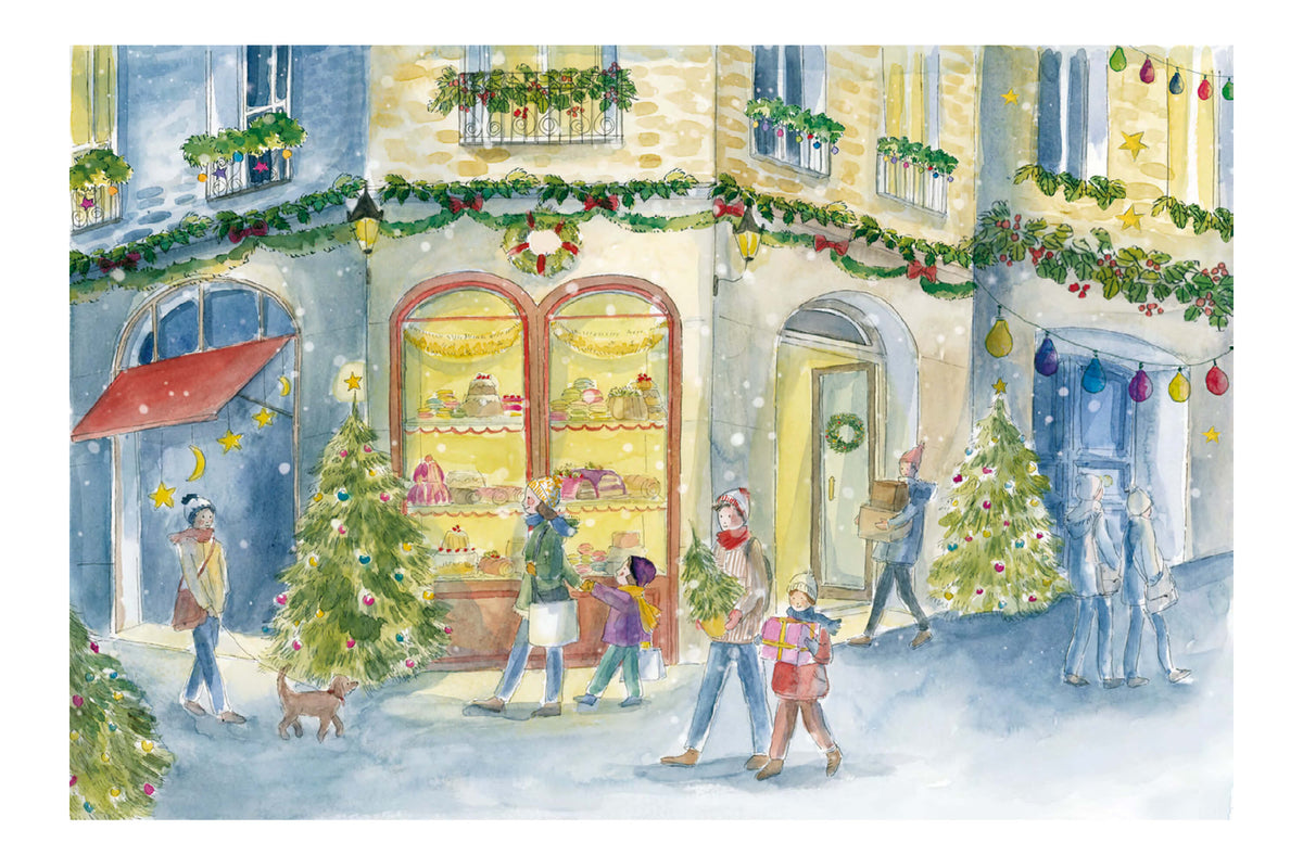Conte d'hiver - rue principale de Noël