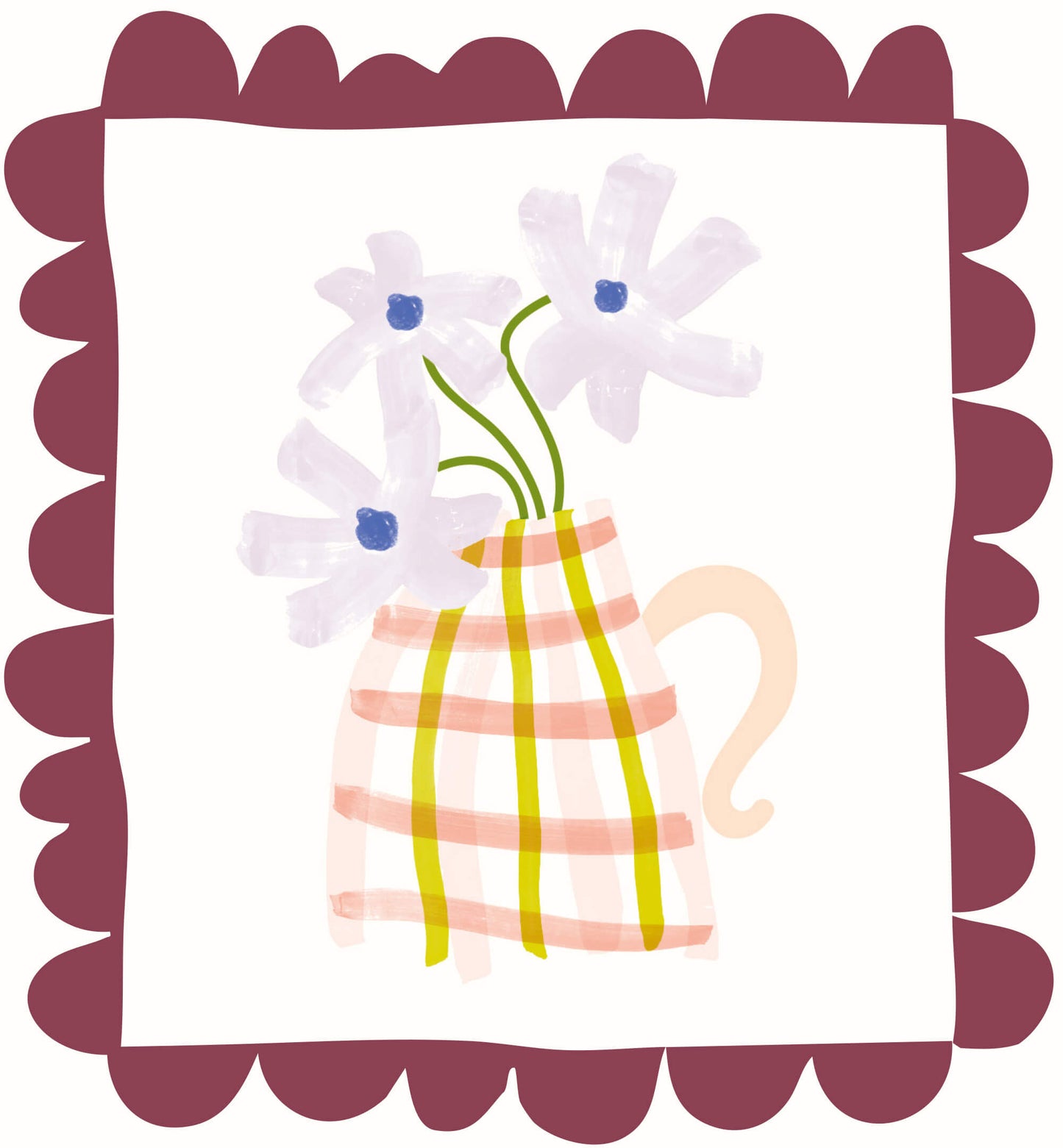 Border - Vase de fleurs