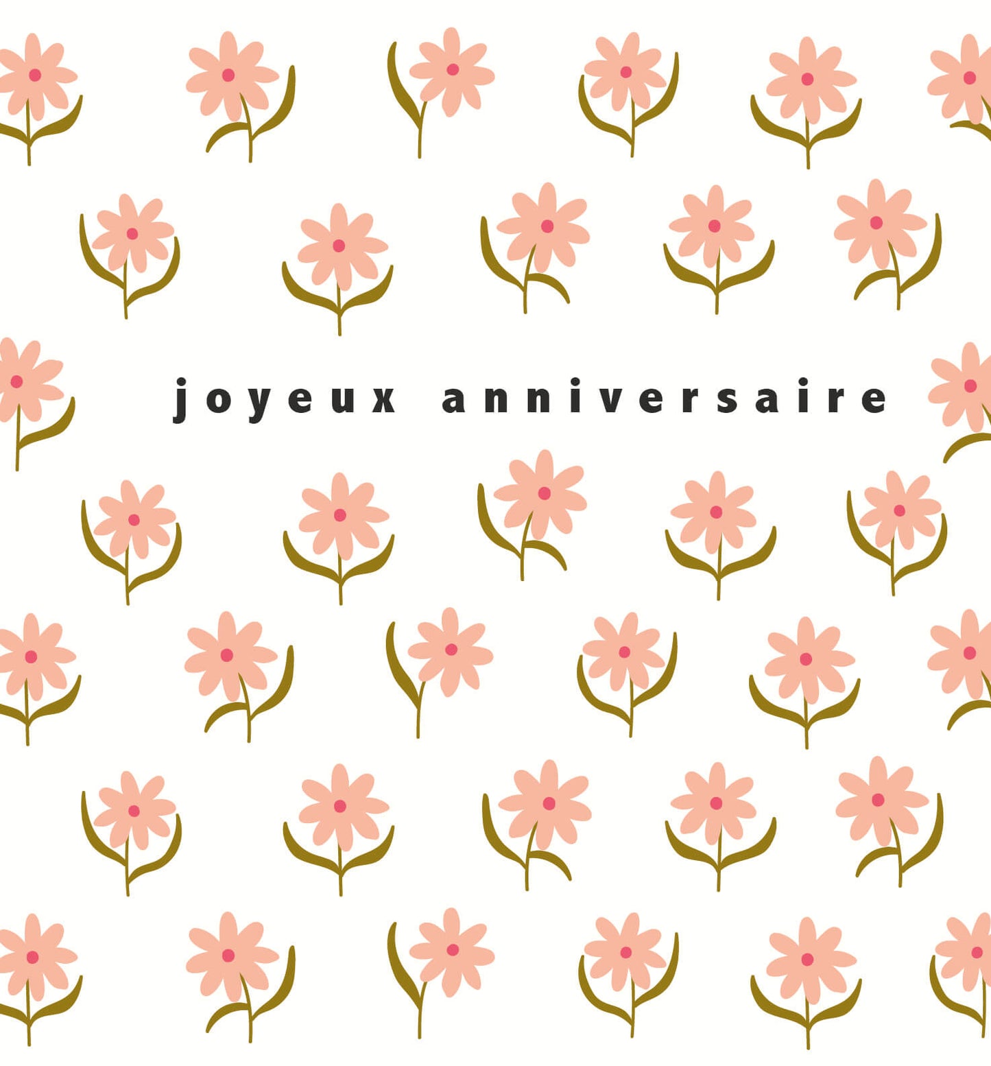 Prairie - parterre fleurs roses