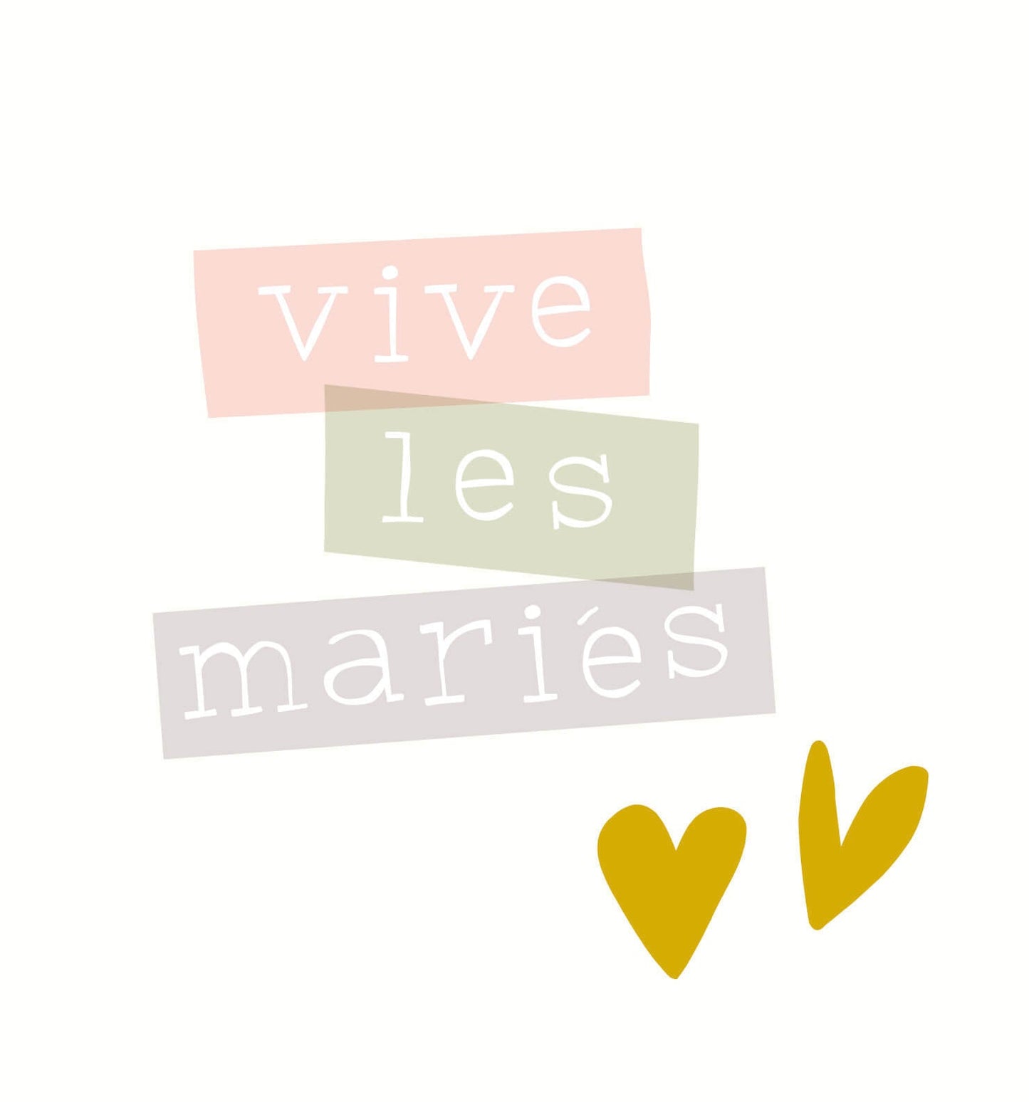 Ticker - Vive les mariés