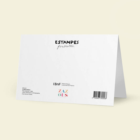 Estampes - Mont-Blanc