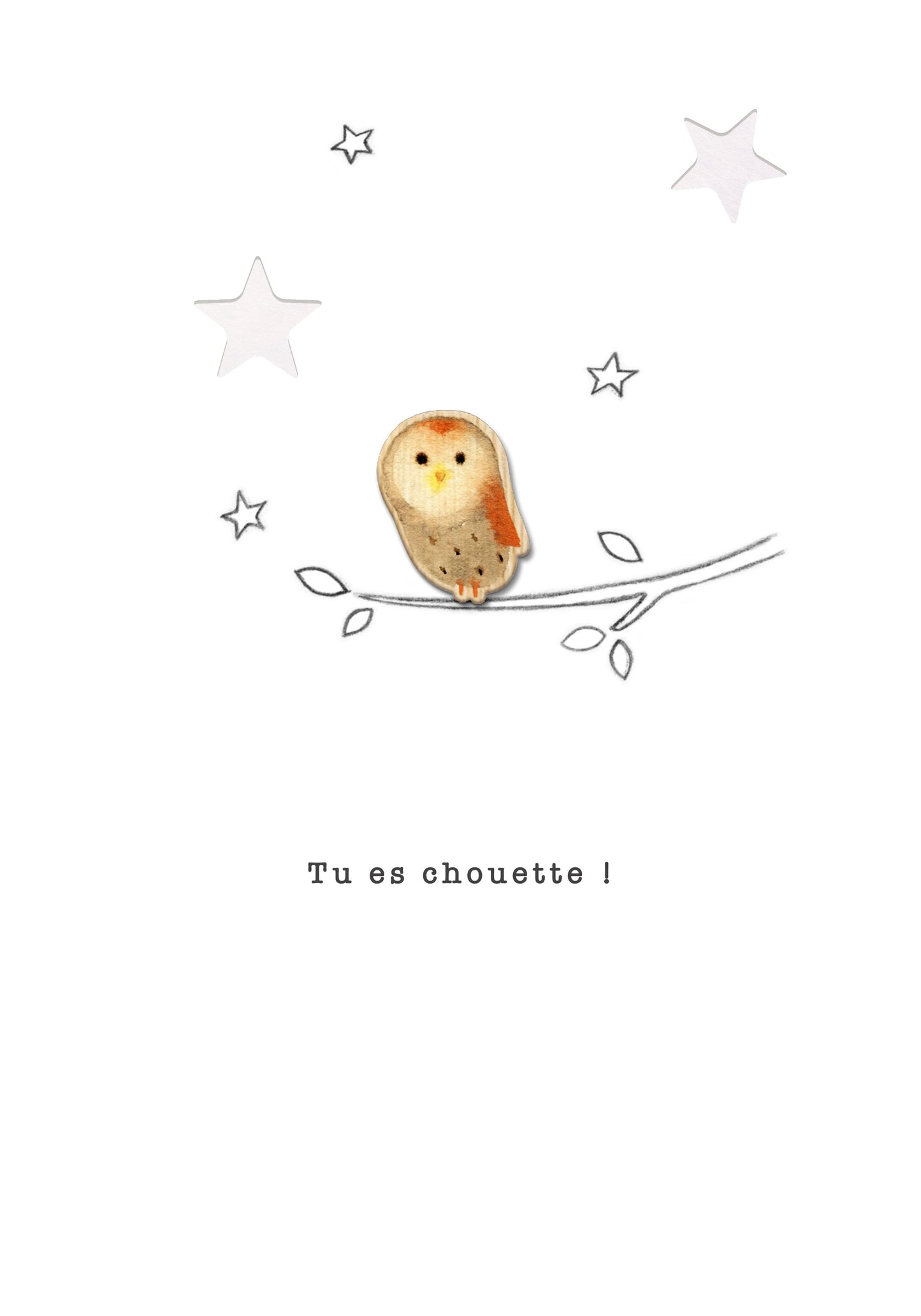 Doodlewood - "Tu es chouette", chouette