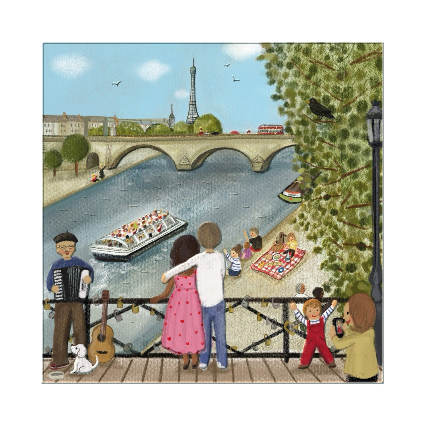 Paris est une fête - Pont Neuf, vu du Pont des Arts