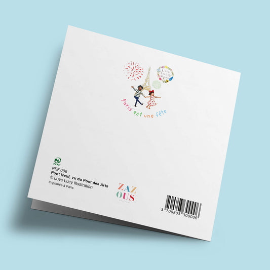 Paris est une fête - Pont Neuf, vu du Pont des Arts