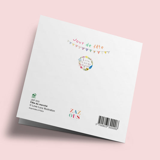 Jour de fête - Fête du marché