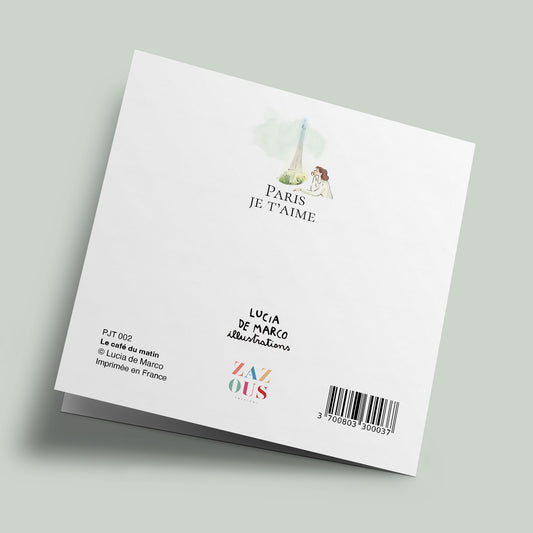 Paris Je T'Aime - Le café du matin