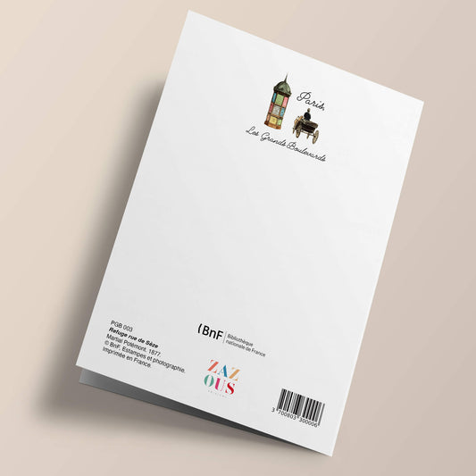 Paris, Les Grands Boulevards - Refuge rue de Sèze