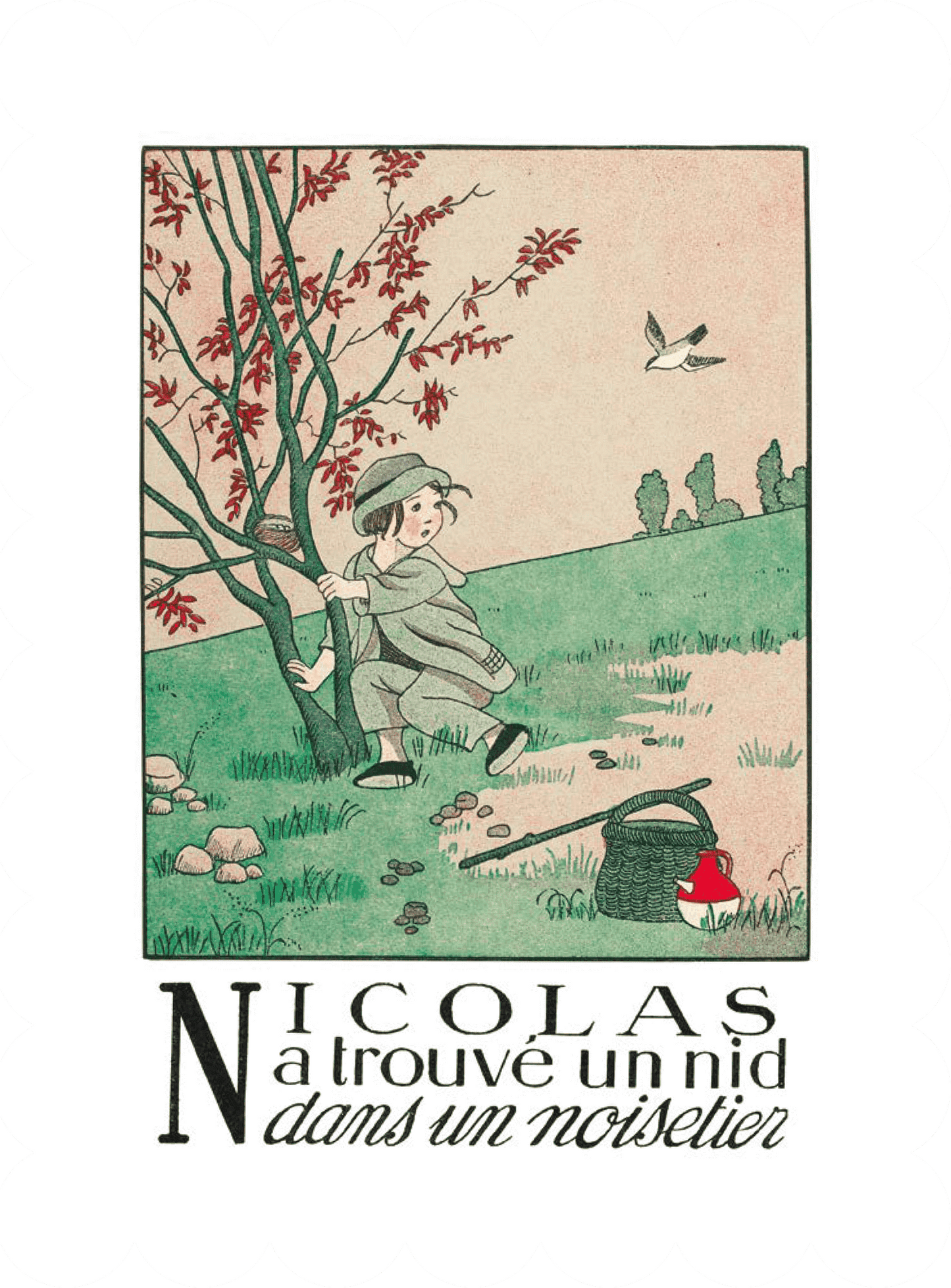 Alphabet - Nicolas et son nid
