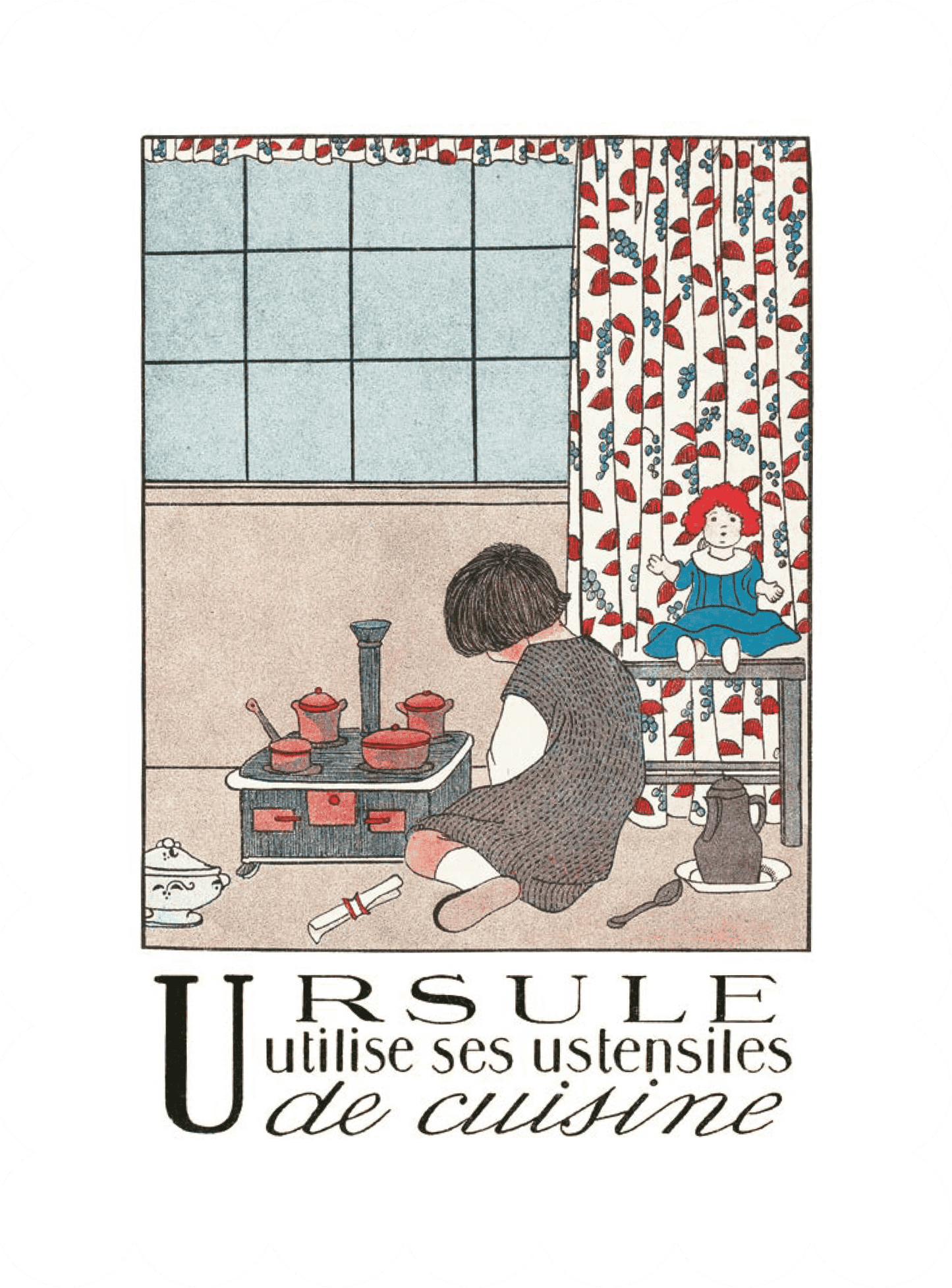 Alphabet - Ursule et sa cuisine