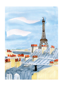 Paris Timbres - Toits Tour Eiffel