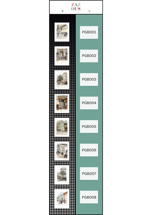 Une face de "Paris, Les Grands Boulevards" par Martial Potemont (BnF)