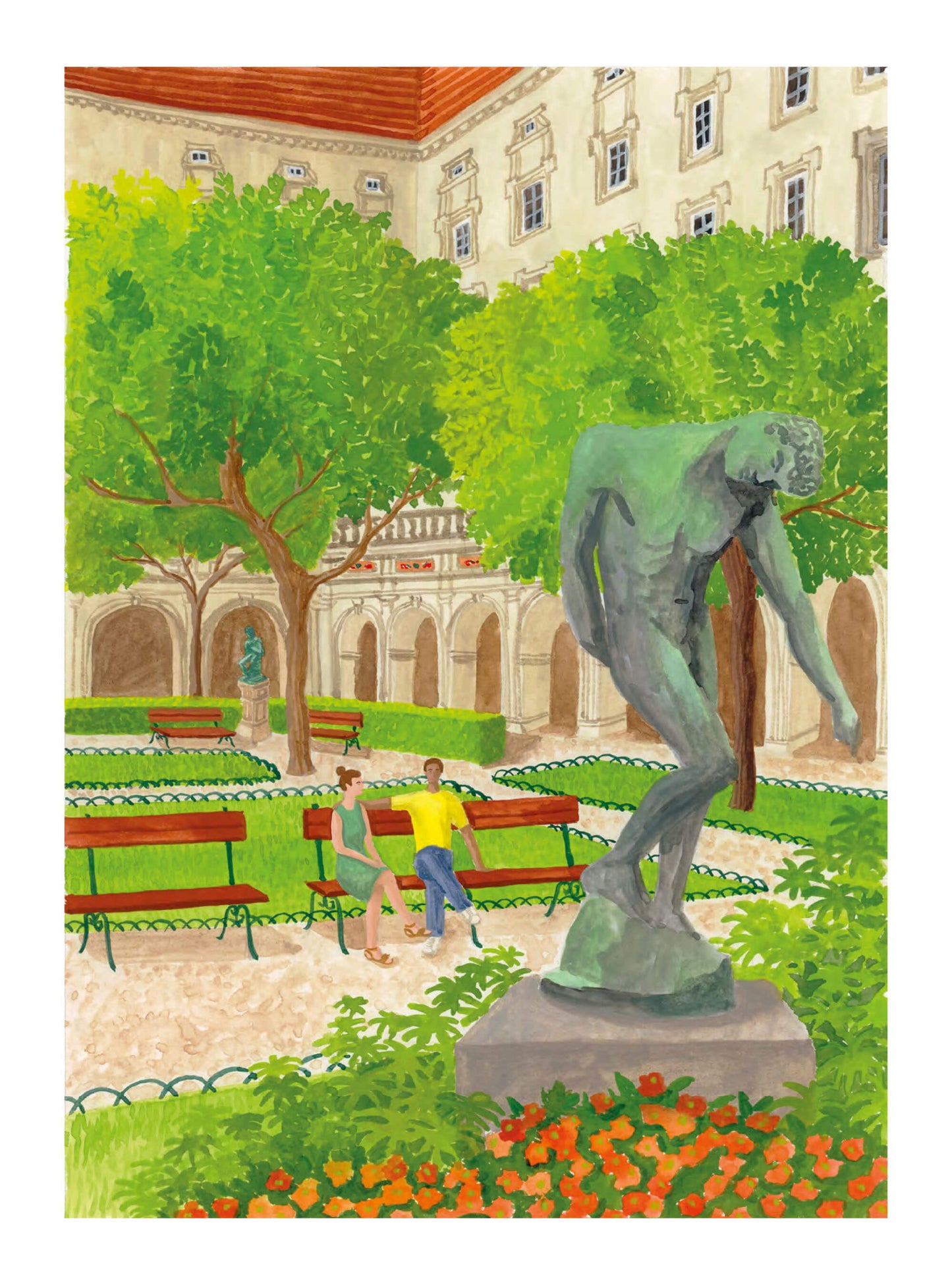 Melanie A Lyon - Jardin du musée des Beaux-Arts