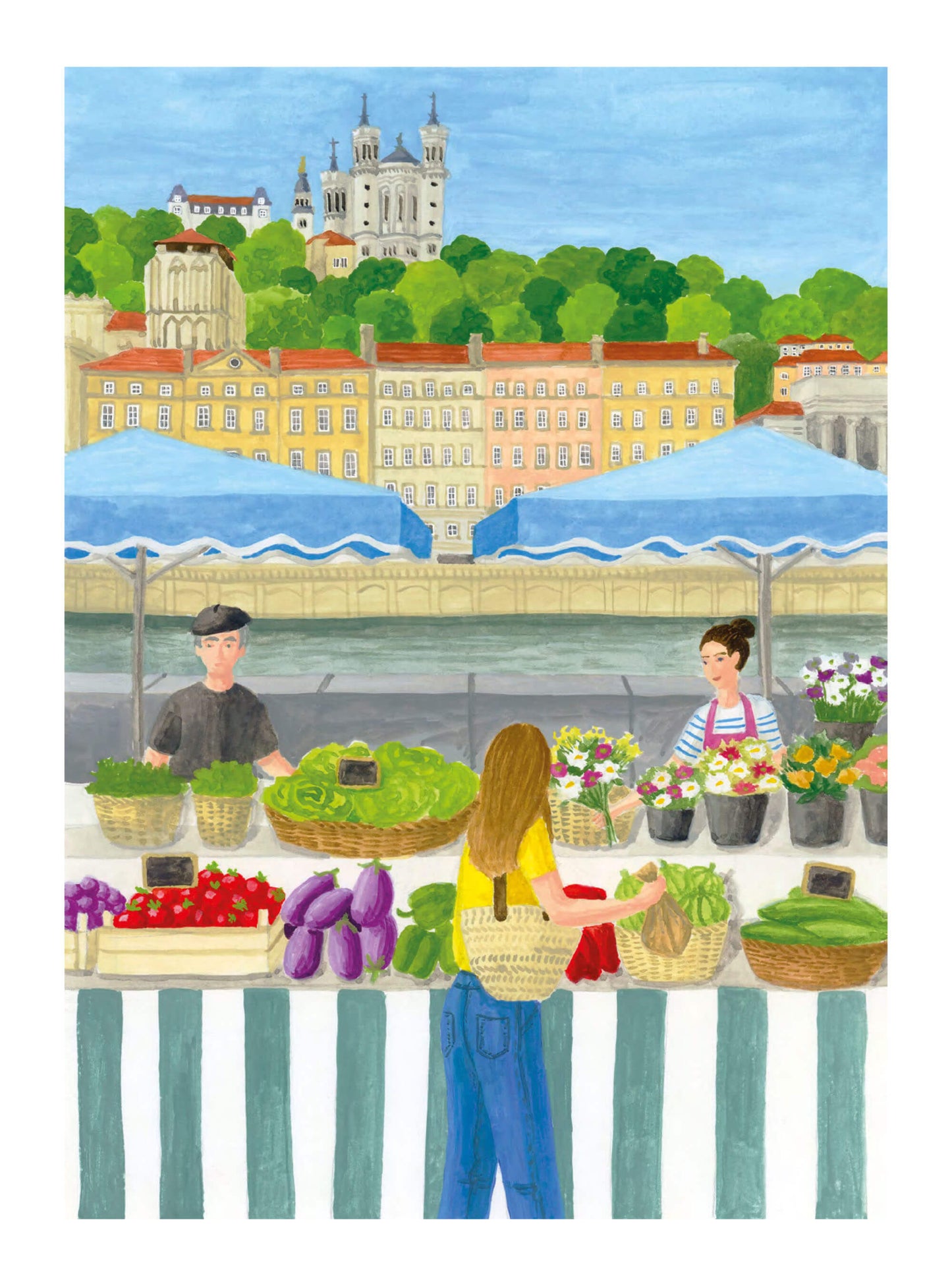 Melanie A Lyon - Marché sur les quais