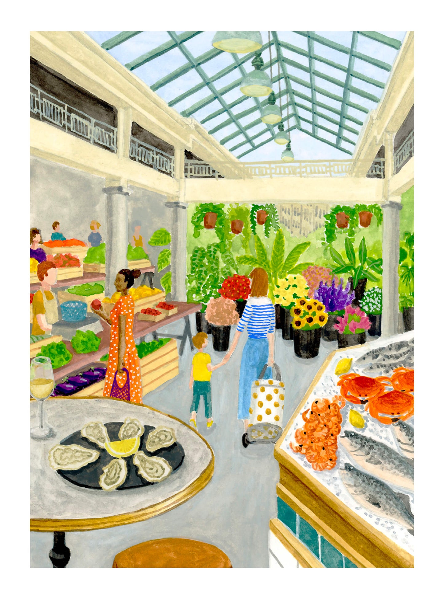 Mélanie A Bordeaux - Marché des Capucins