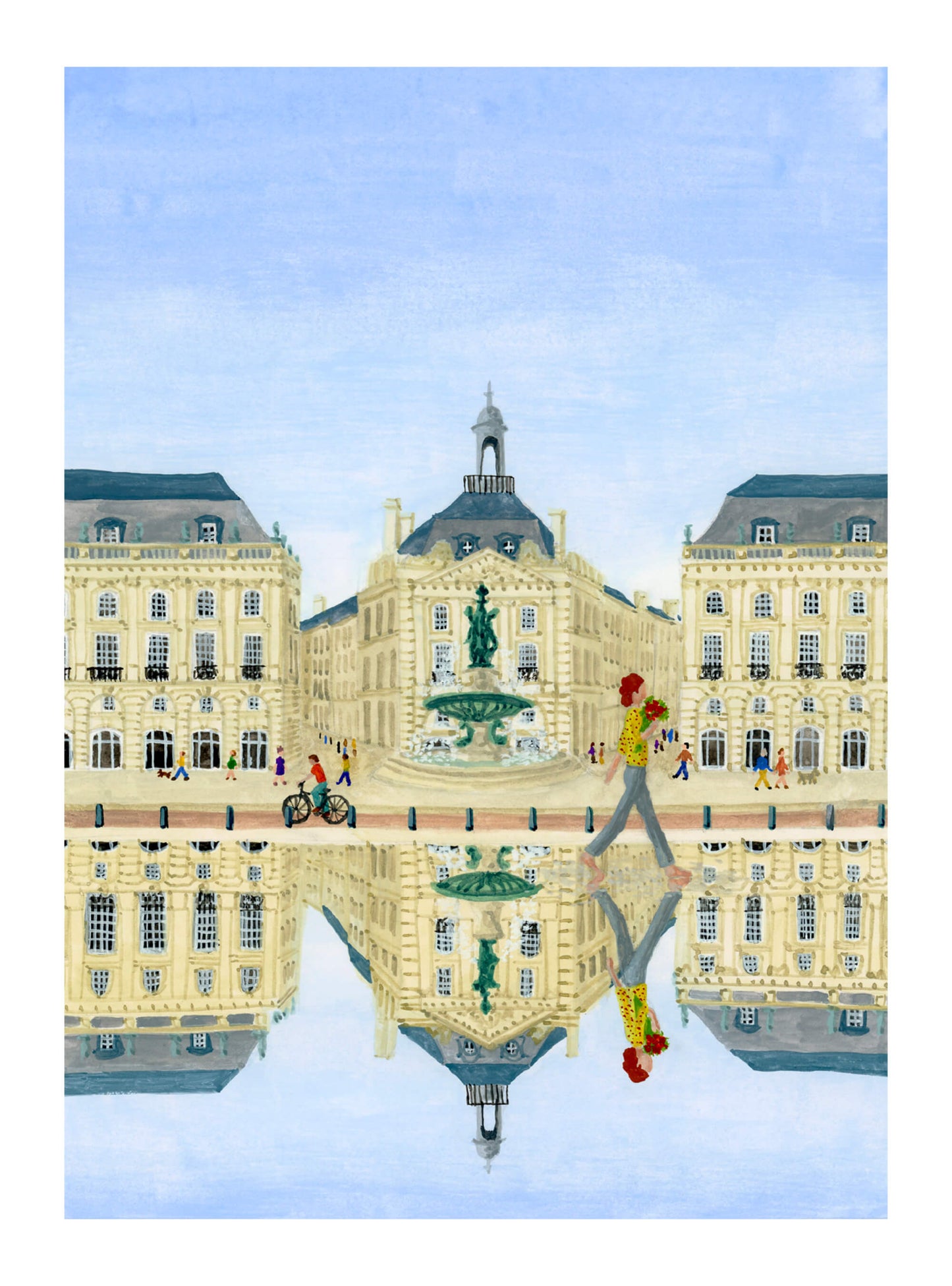 Mélanie A Bordeaux - Place de la Bourse