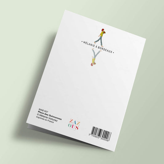 Mélanie A Bordeaux - Place des Quinconces