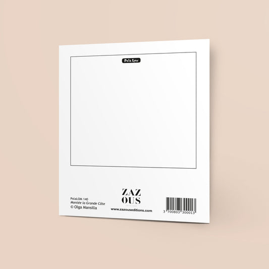 Carte polaroid - Montée de la Grande Côte, Lyon