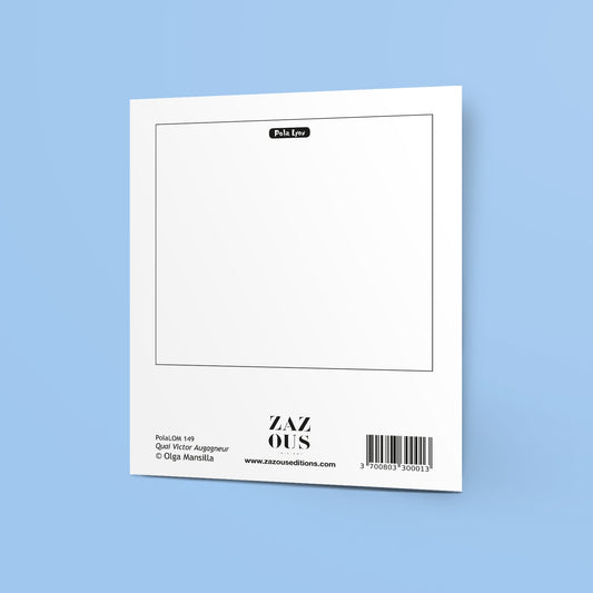 Carte polaroid - Quai Victor Augagneur, Lyon