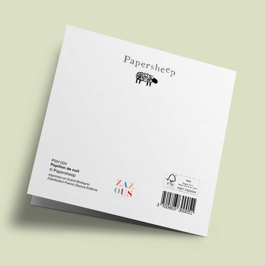 Touffes de laine - Papillon de nuit