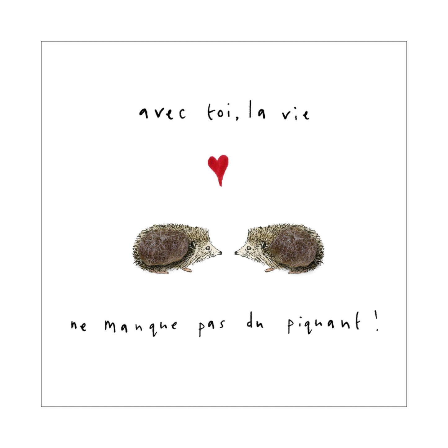 Touffes de laine - Hérisson