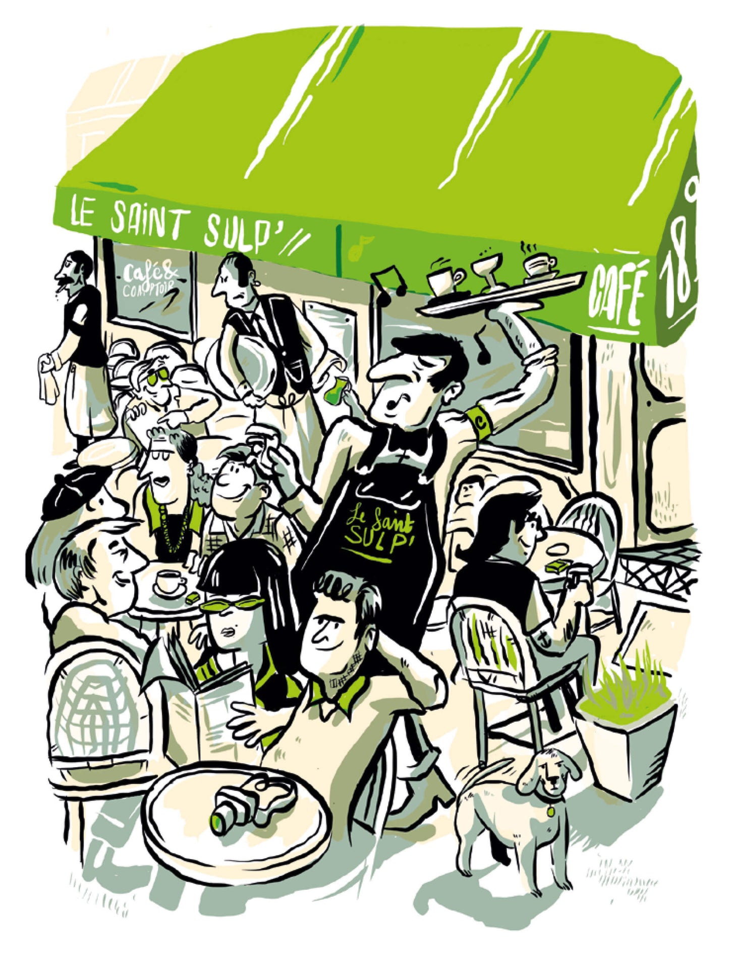 Bistrots - Le Saint-Sulp'