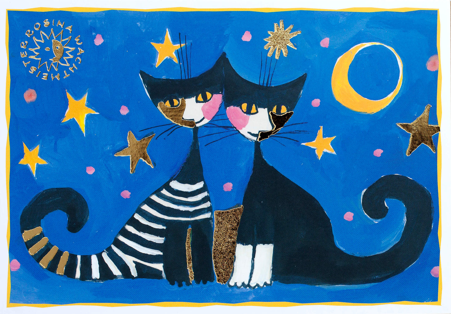 Fridolin - Chats, nuit étoilée