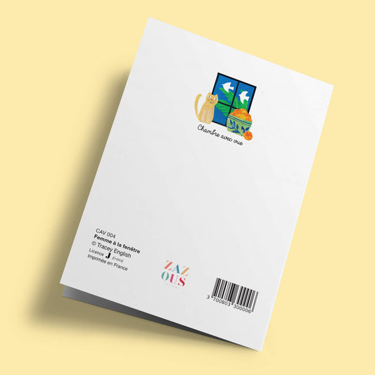 Chambre avec vue - Femme à la fenêtre