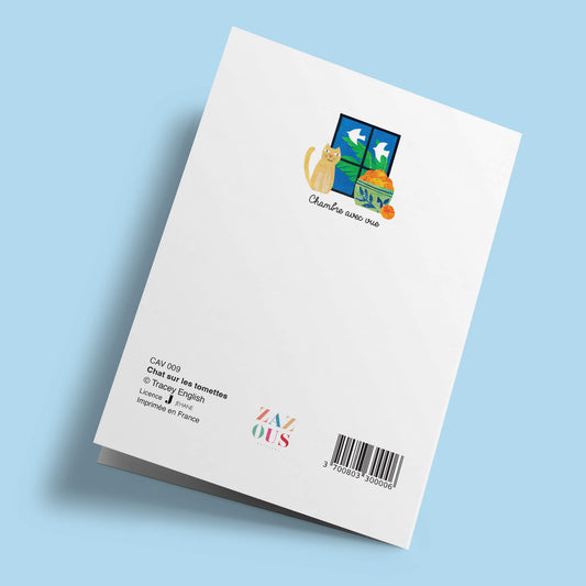 Chambre avec vue - Chat sur les tomettes