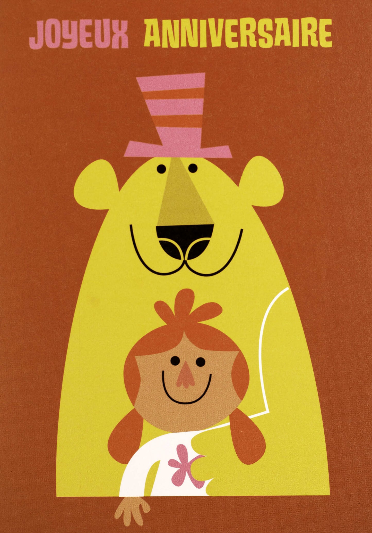 Happy Folk - L'ours et la petite fille, Joyeux anniversaire