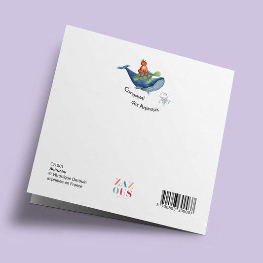 Carnaval des animaux - Autruche