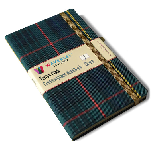 Stewart Hunting - tartan notebook