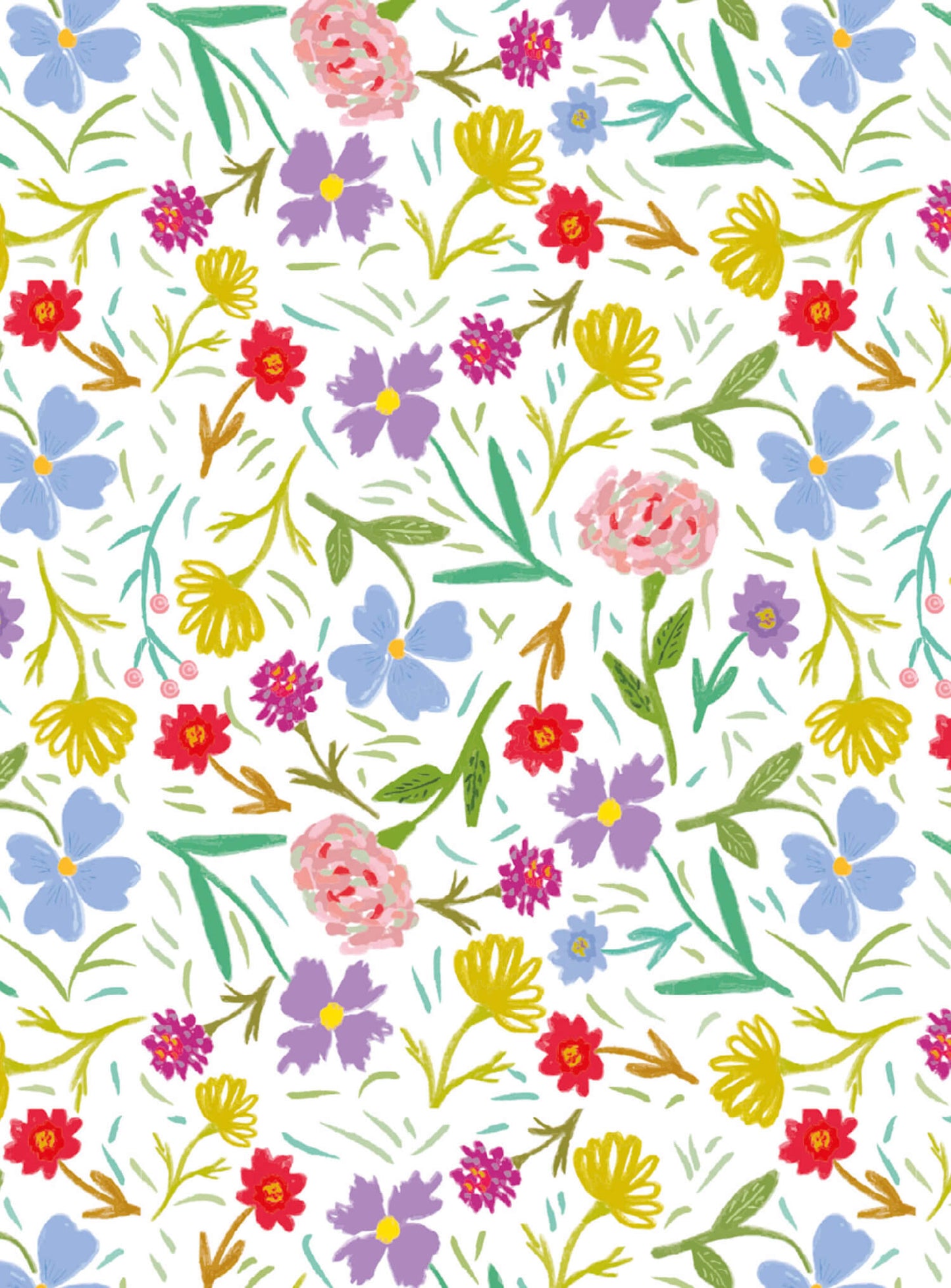 Il était une fois le printemps - Petites fleurs du printemps
