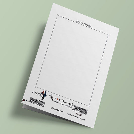 Carte découpée - Arbre des coeurs