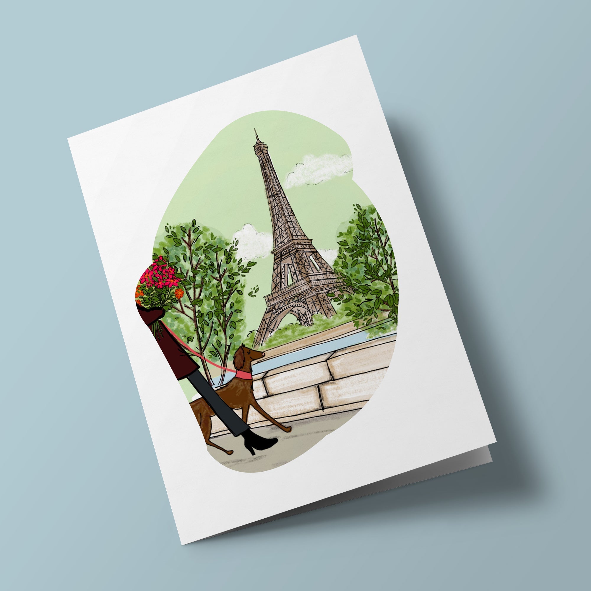 Plantable Paris - Walk in front of the Eiffel Tower