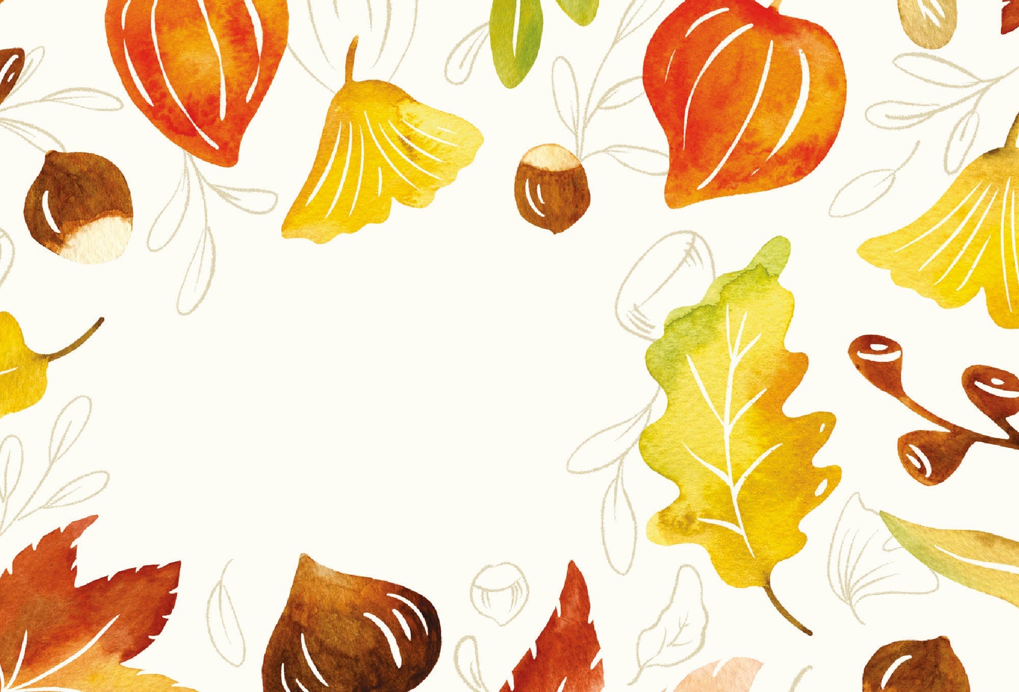 Tender Card - Autumn