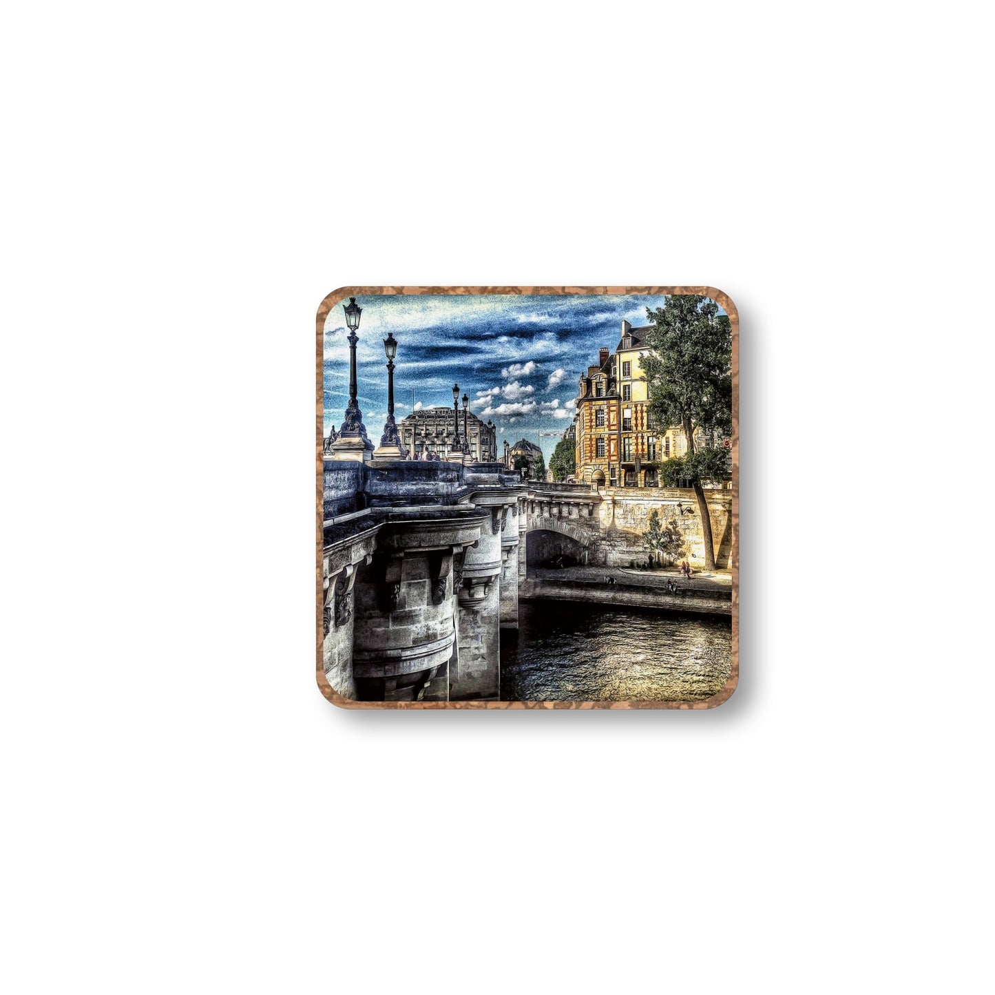 Paris my magnet - on the bridge