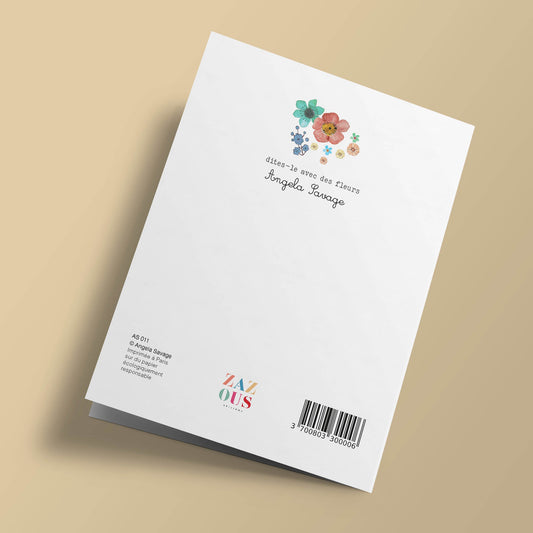 Say it with flowers - Un peu, beaucoup, passionnément - daisy pattern