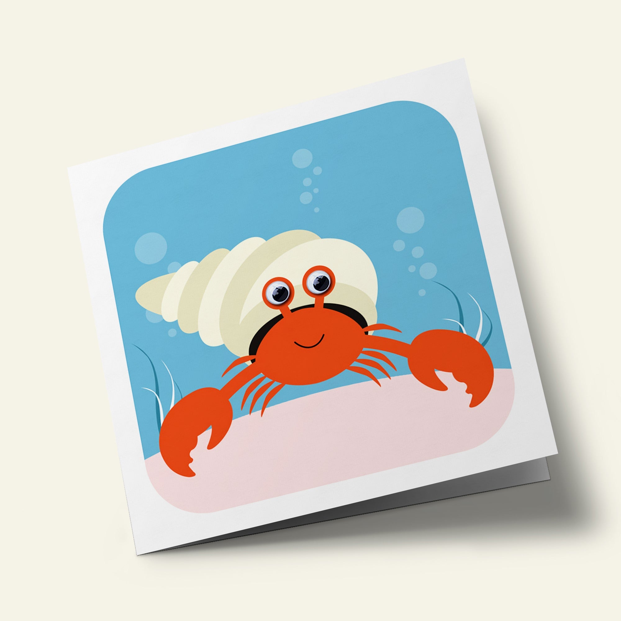 Wiggly Eyes - Hector Hermit Crab