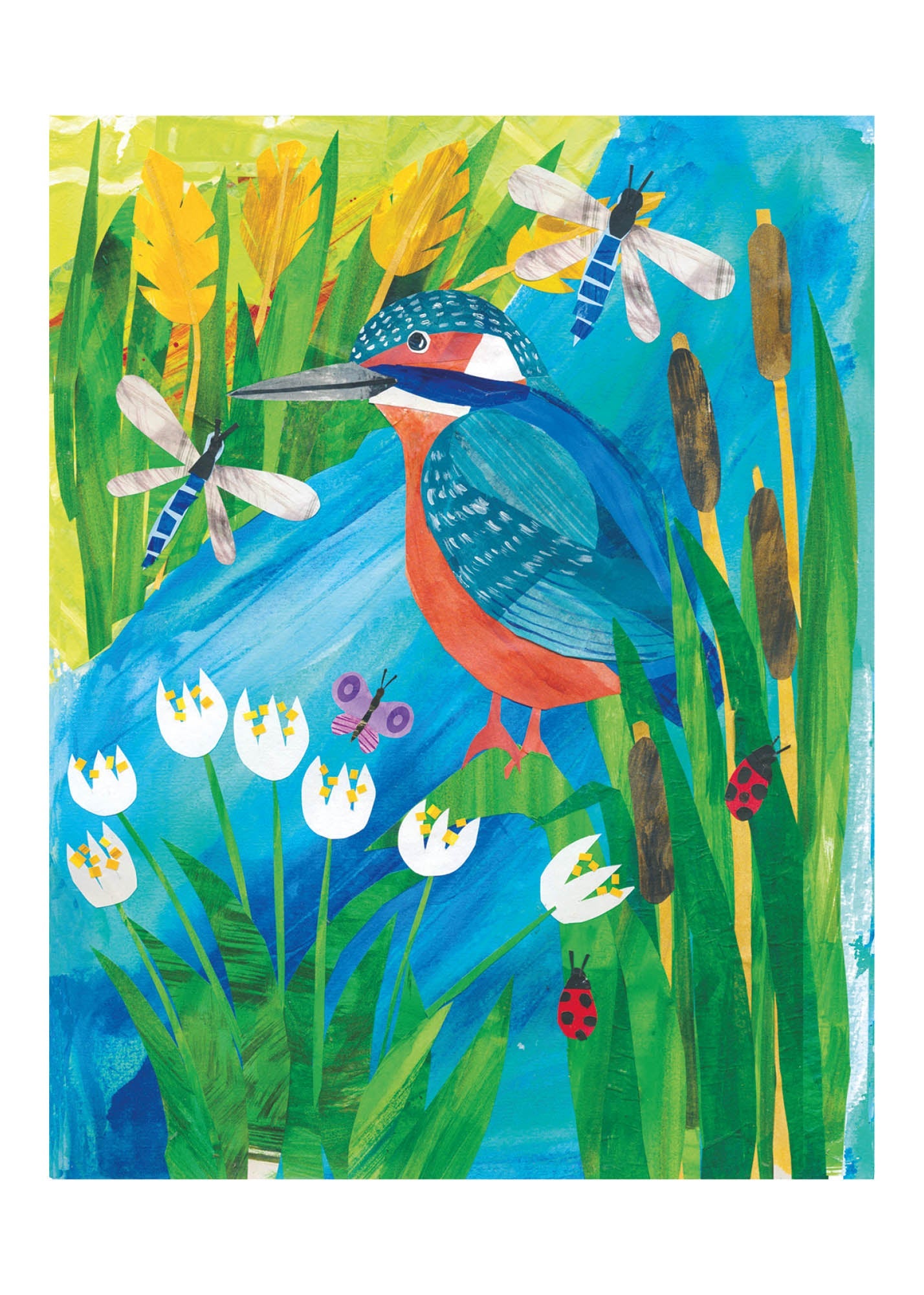 Great Escape - kingfisher by the river