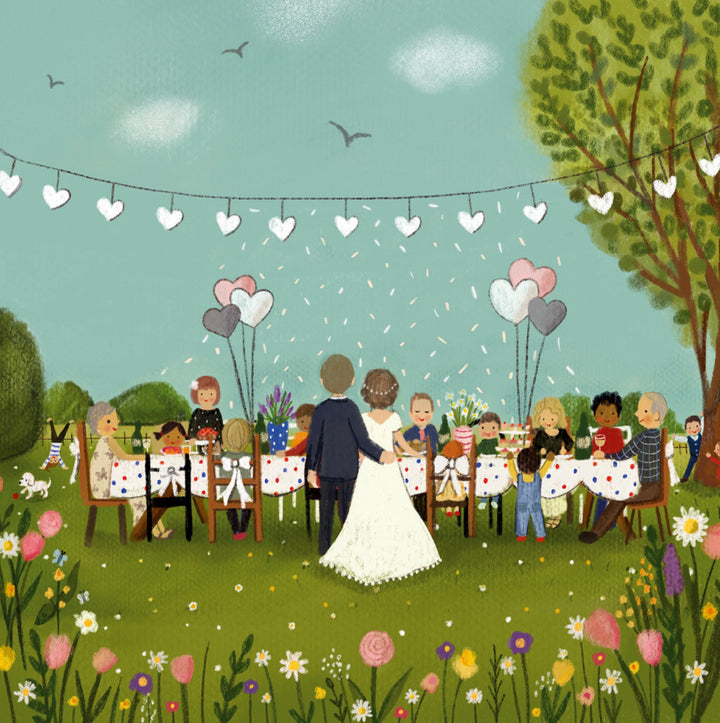 Carte de mariage Jour de Fête @ Love Lucy Illustration