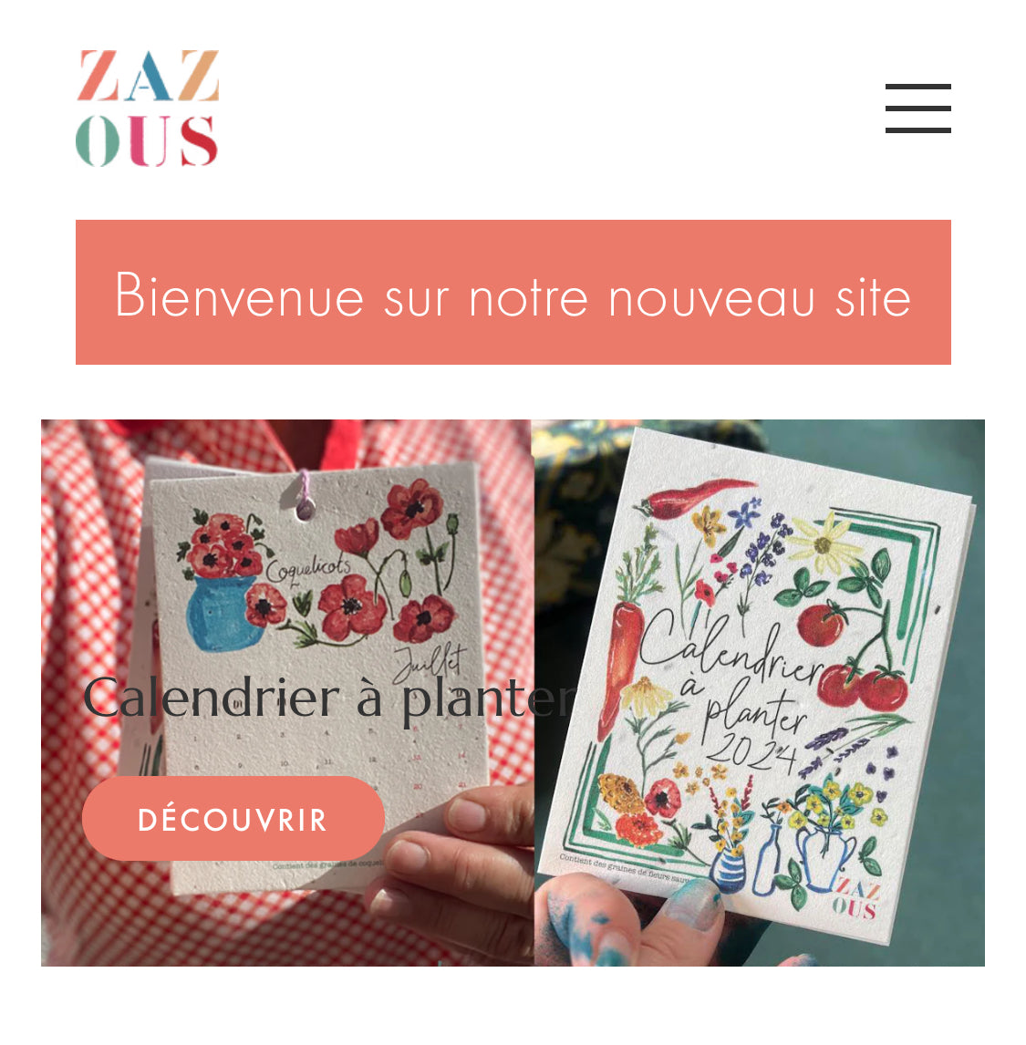 Page d'accueil du site Zazous editions