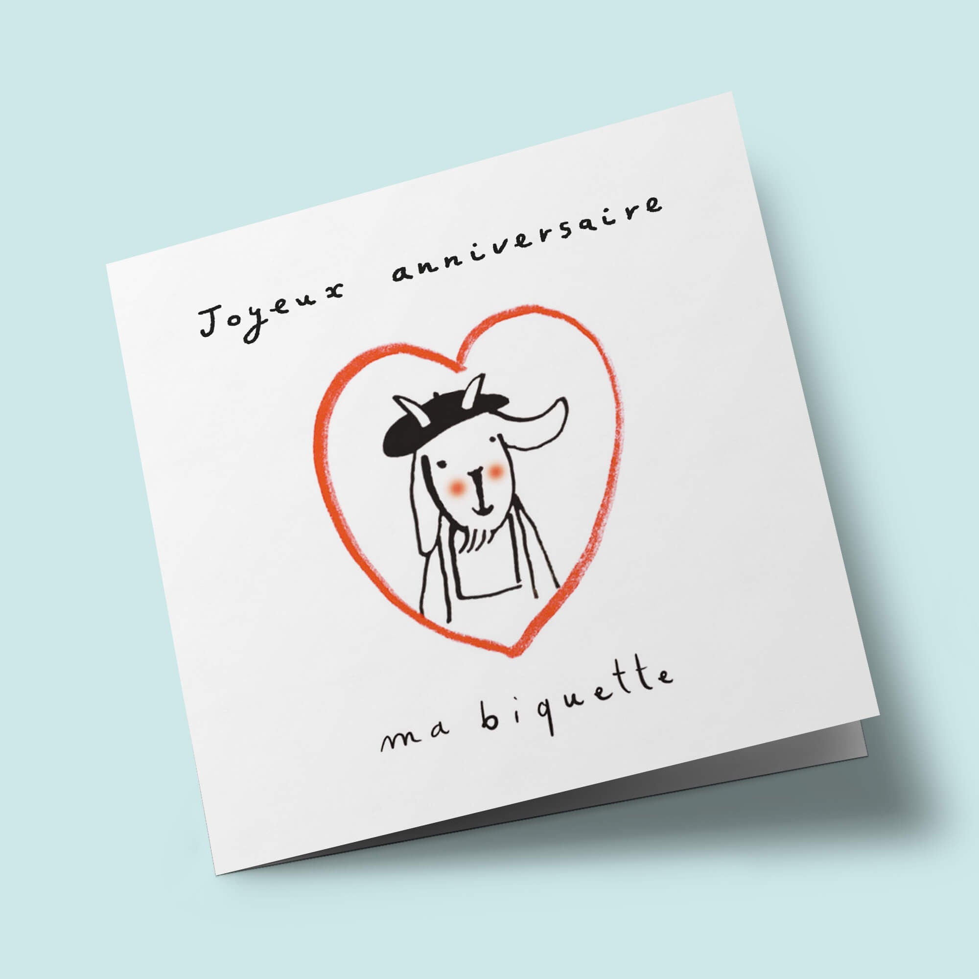 Les Ani-Mots Doux - Joyeux anniversaire ma biquette