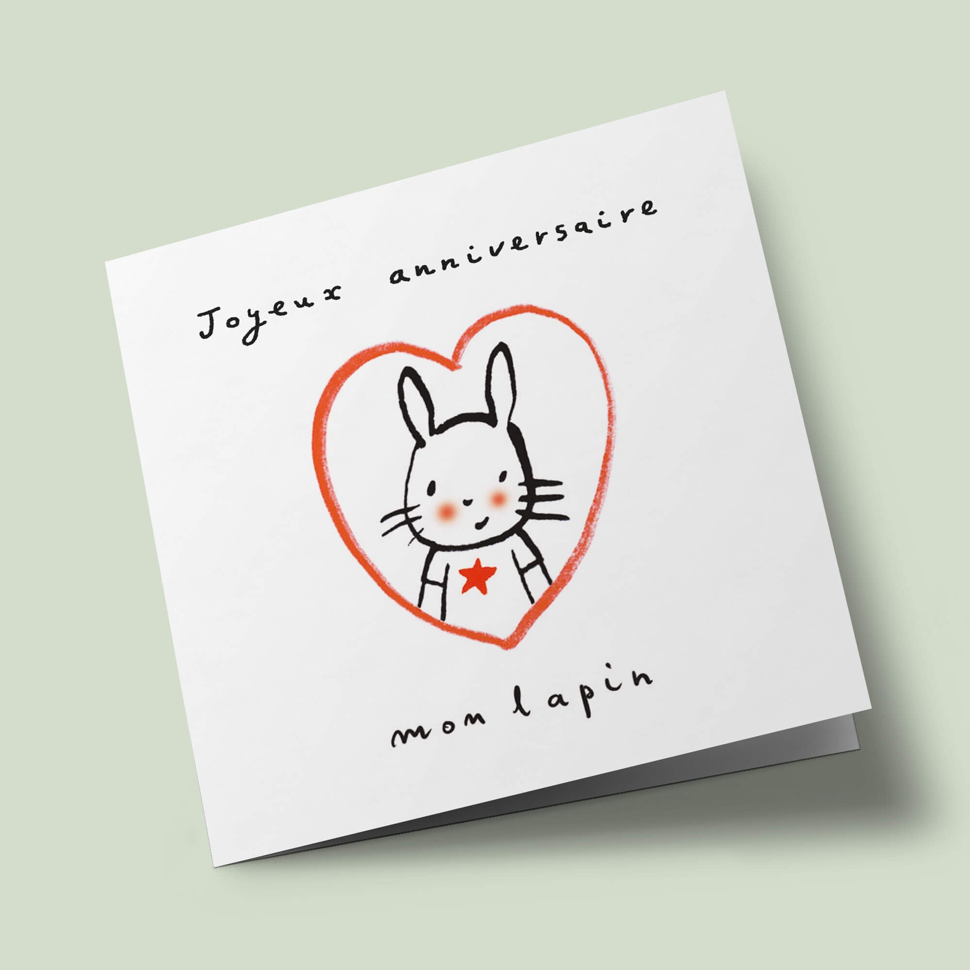 Les Ani-Mots Doux - Joyeux anniversaire mon lapin