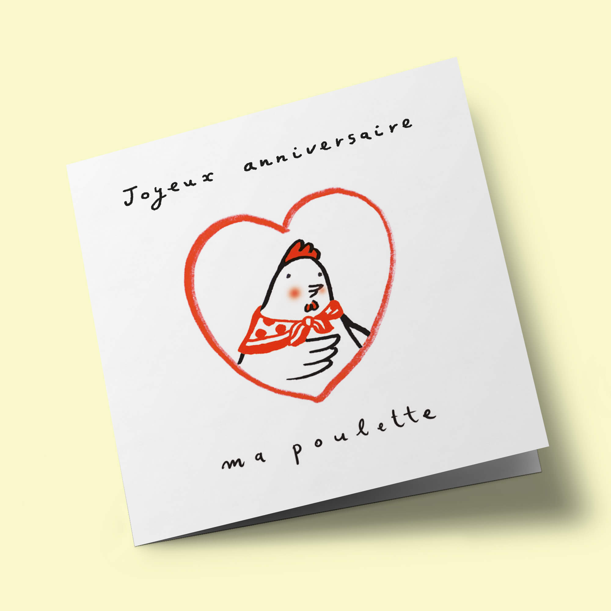 Les Ani-Mots Doux - Joyeux anniversaire ma poulette