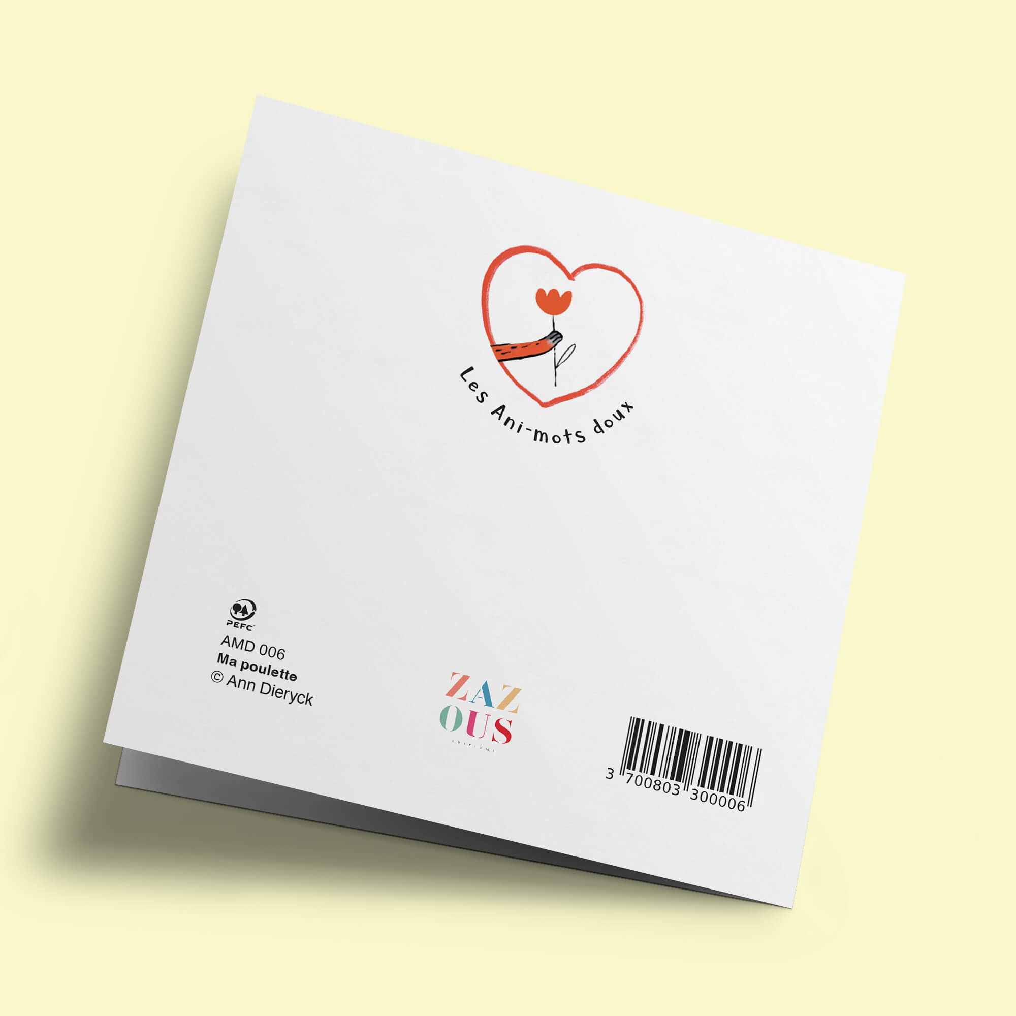 Les Ani-Mots Doux - Joyeux anniversaire ma poulette