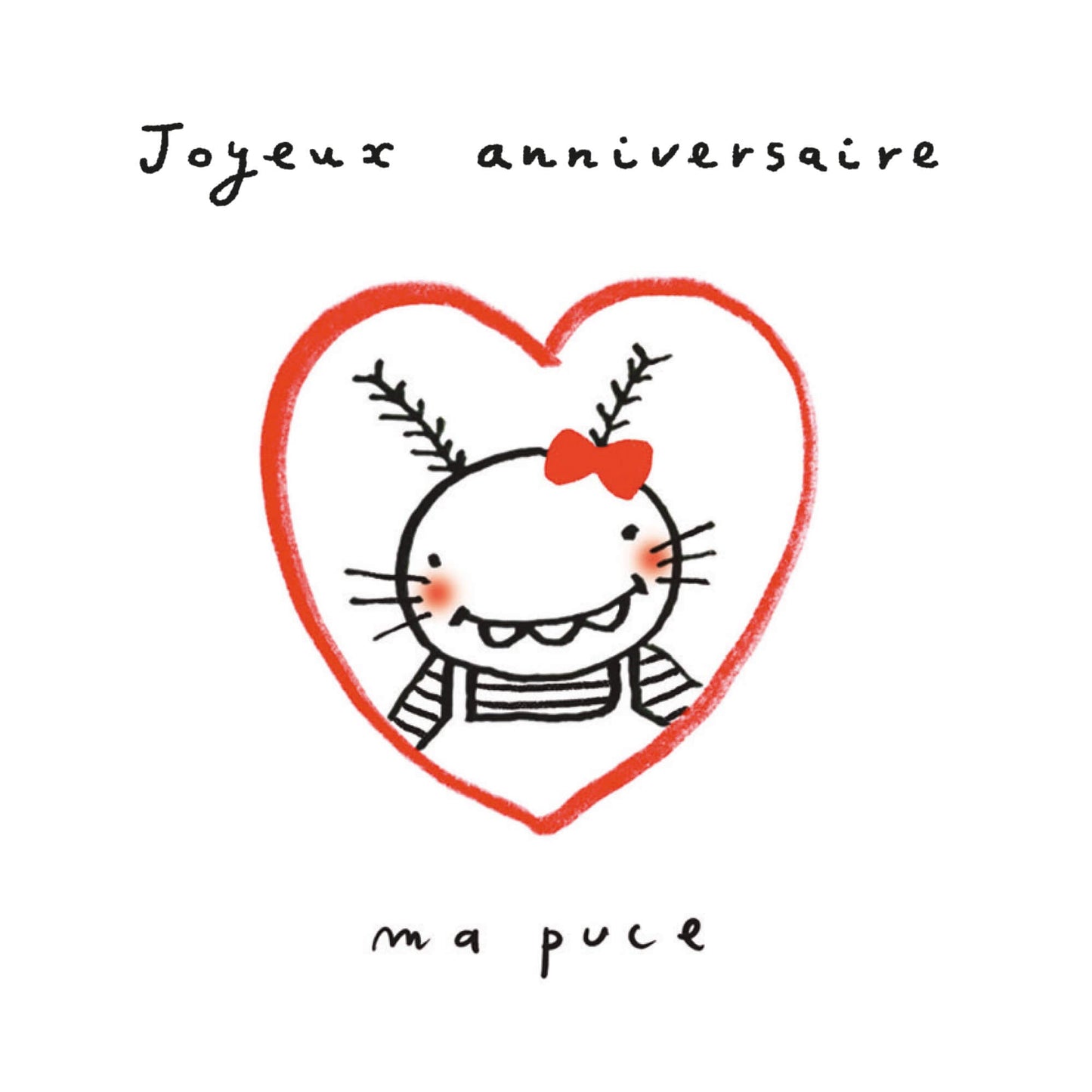 Les Ani-Mots Doux - Joyeux anniversaire ma puce