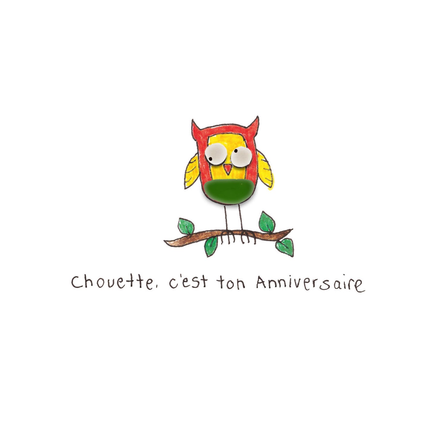 Verre de mer - Chouette, c'est ton anniversaire