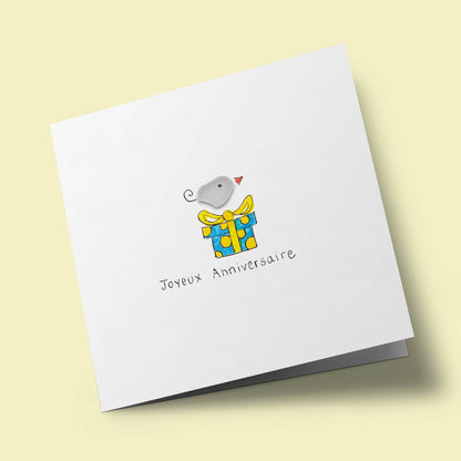Verre de mer - Joyeux anniversaire, cadeau